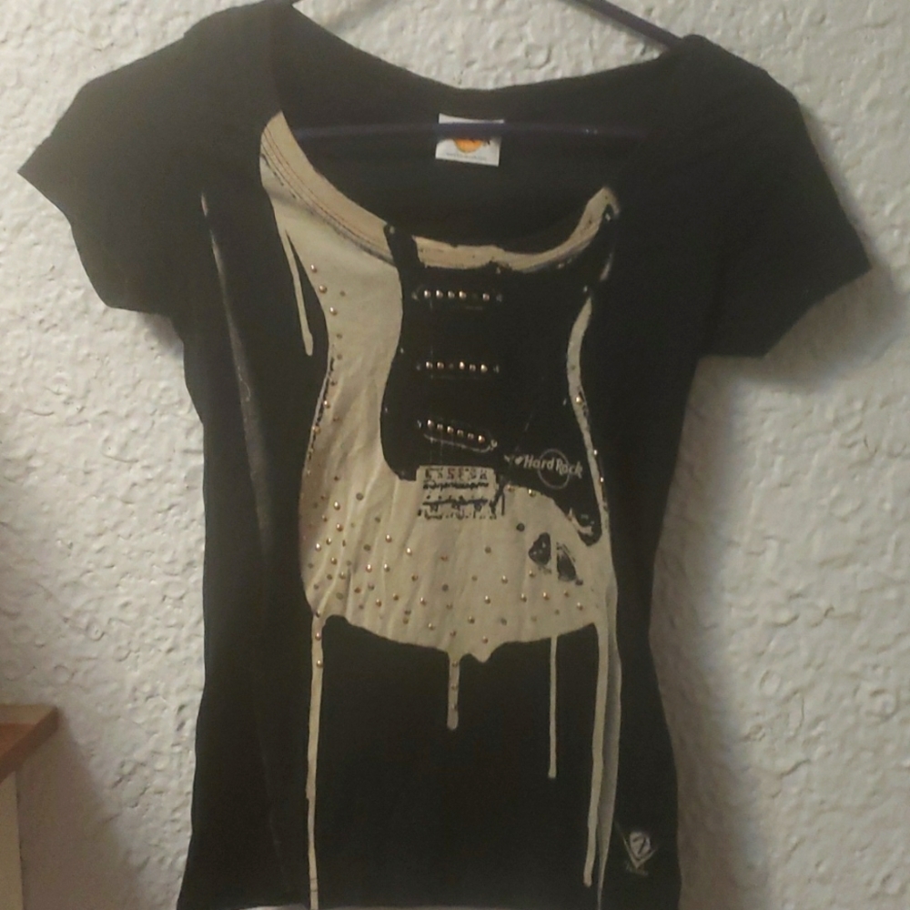 Hard Rock Cafe Fender tshirt